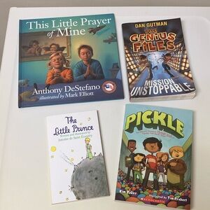 The Little Prince Pickle The Genius Files This Little Prayer of Mine Book Lot